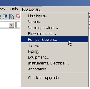AutoCAD Symbols - the Pull Down Approach